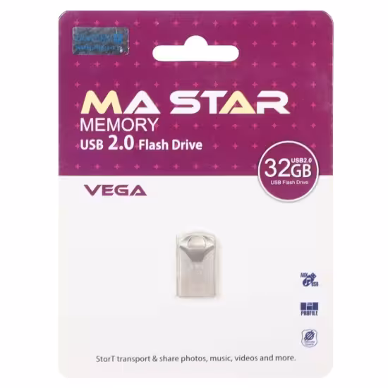 فلش مموری ام ای استار مدل Vega USB 2.0 ظرفیت 32 گیگابایت