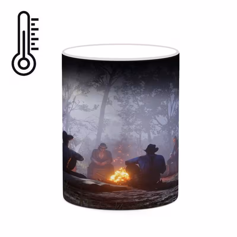 ماگ حرارتی   بازی رد دد Red Dead Redemption II کد mgh30057