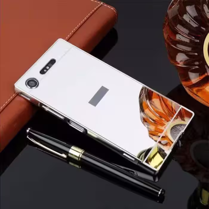 قاب آینه‌ای دور فلزی موبایل سونی X Compact