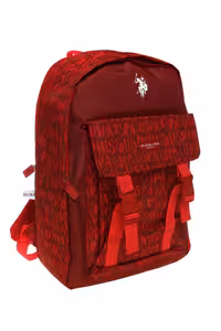کوله پشتی قرمز مردانه و زنانه مدرسه USPA US Polo Assn