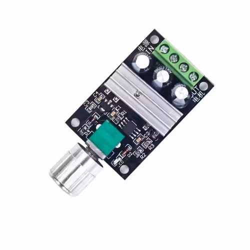 ماژول دیمر DC کنترل دور موتور 3 آمپر مدل 1203BK