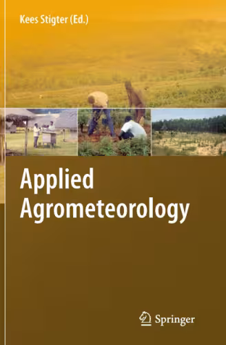 خرید و دانلود نسخه کامل کتاب Applied Agrometeorology