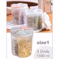 جا حبوباتی سایز کوچک سه خانه Lexa کد SM02