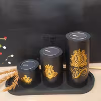 جاوارمری سه سایز بتنی قابل اجرا در رنگهای مختلف