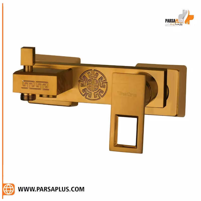 دوش دوان مدل پیان طلایی مات