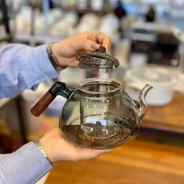 کتری پیرکس دودی کف پهن ایمار IMAR کد albirx-kit-792