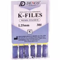 فایل دستی k-file نیکل تیتانیوم دنکو Denco (طول 25)