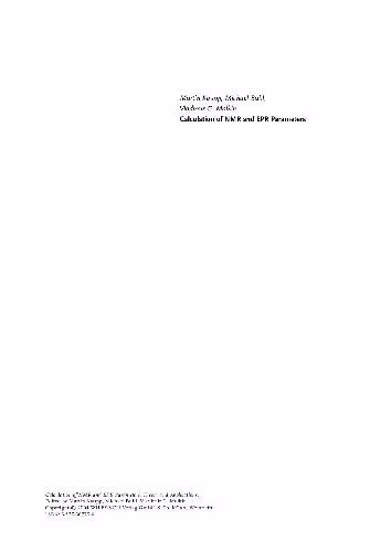 خرید و دانلود نسخه کامل کتاب Calculation of NMR and EPR Parameters