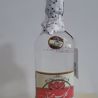 گلاب ویژه کاشان برند آقا بزرگ اصل یک لیتر