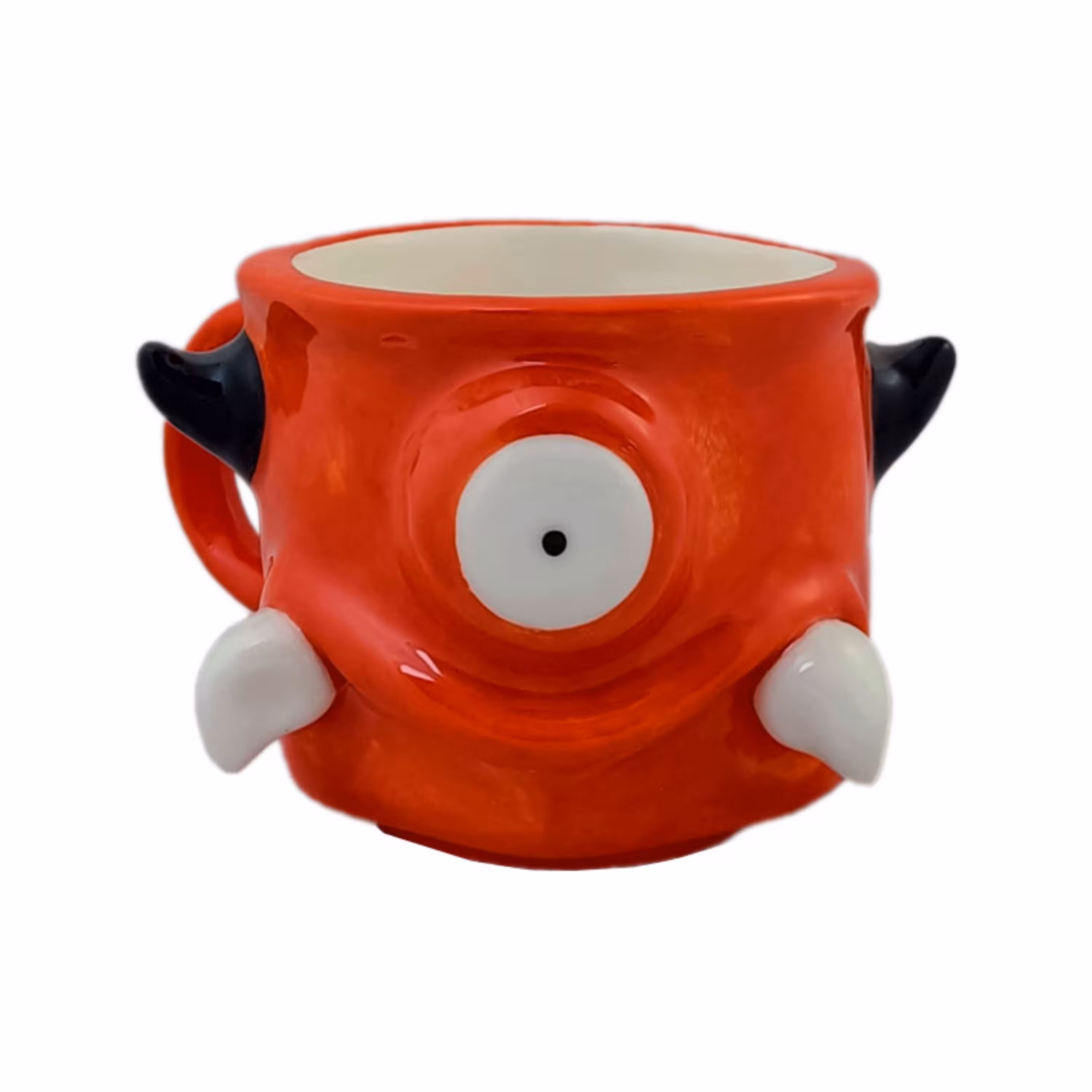 ماگ فانتزی هیولای تک چشم دو دندان طرح دیزنی برند لولولند رنگ نارنجی کد 39024