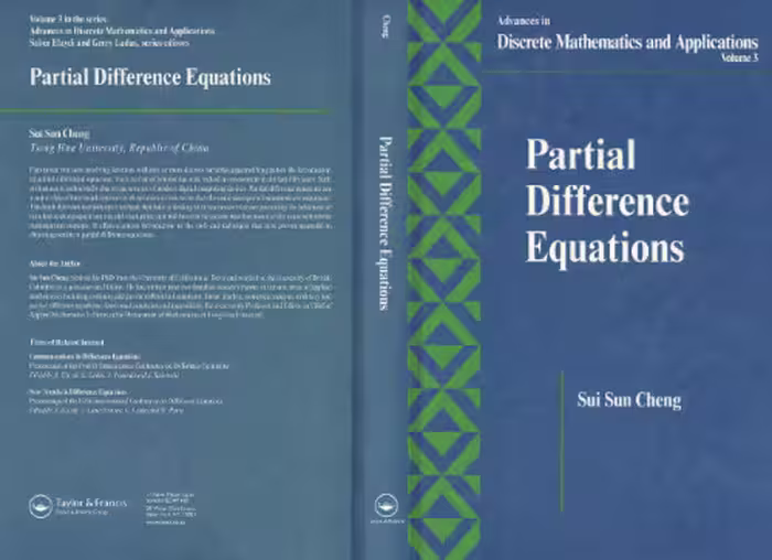 خرید و دانلود نسخه کامل کتاب Partial Difference Equations (Advances in Discrete Mathematics and Applications, 3)