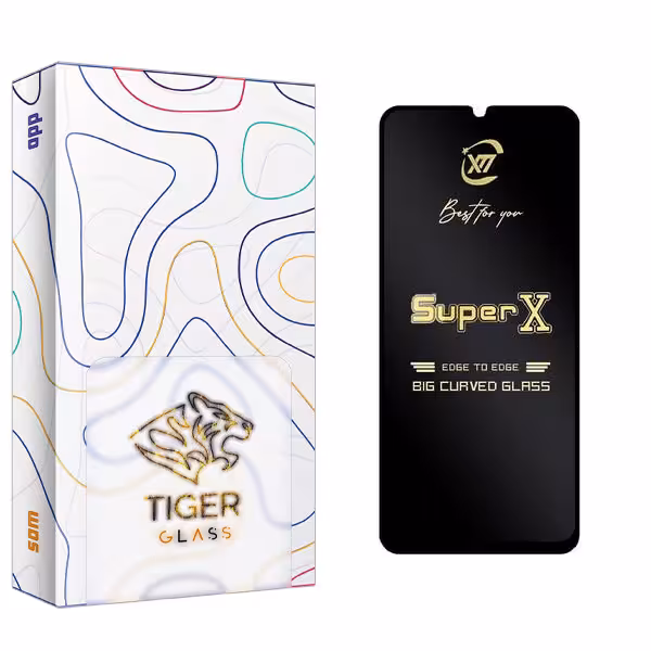 محافظ صفحه نمایش تایگر گلس مدل SAM2 SuperX مناسب برای گوشی موبایل سامسونگ Galaxy M22