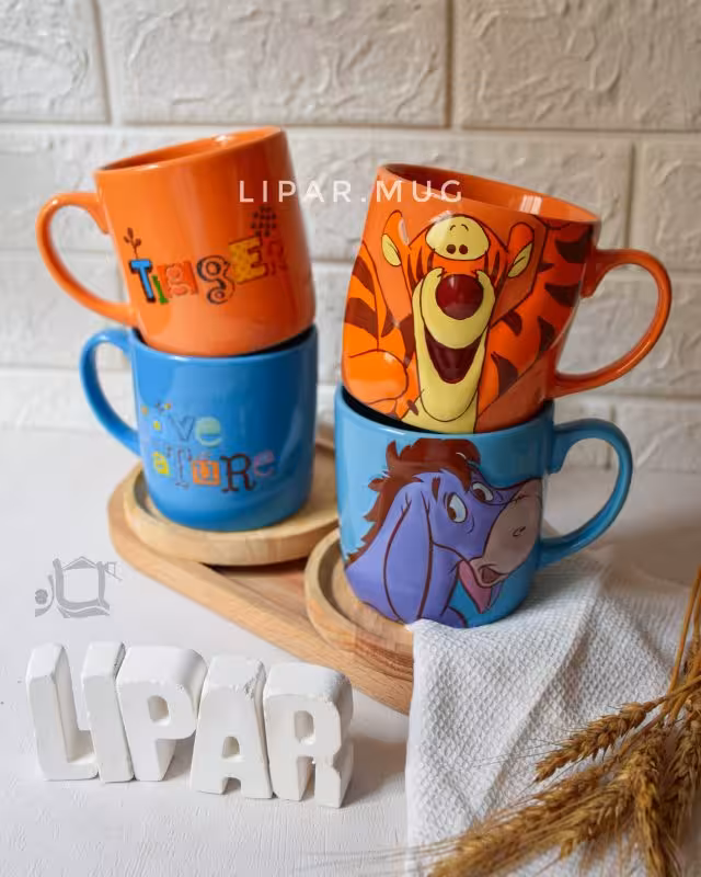 ماگ اورجینال دیزنی طرح ایور و تایگر