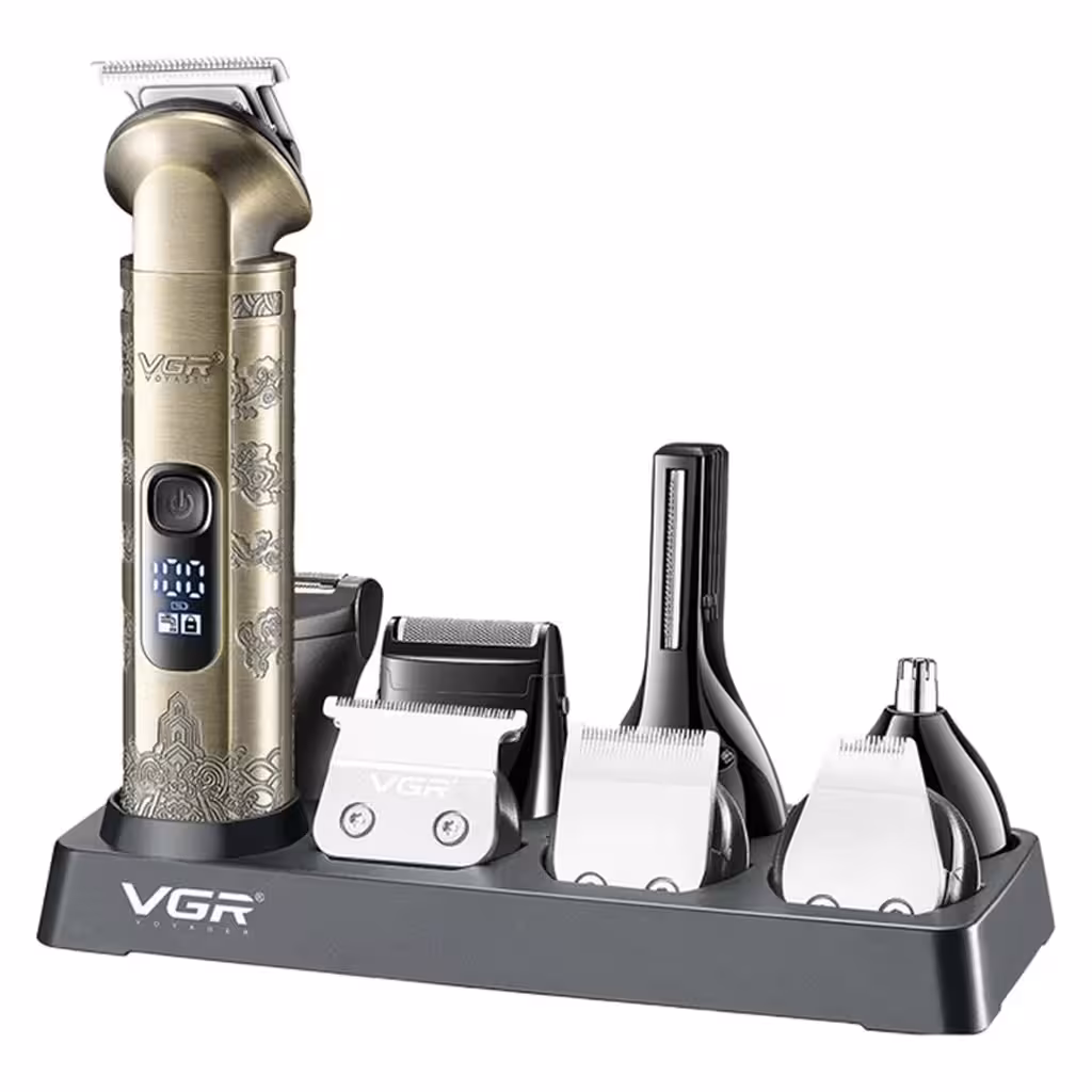 ماشین اصلاح موی صورت و بدن وی جی ار مدل V-110