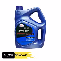 روغن موتور خودرو بهران مدل سوپر پیشتاز 10W40 SL حجم 4 لیتر