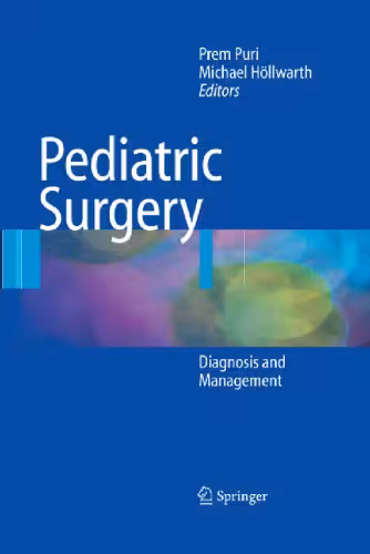 خرید و دانلود نسخه کامل کتاب Pediatric Surgery