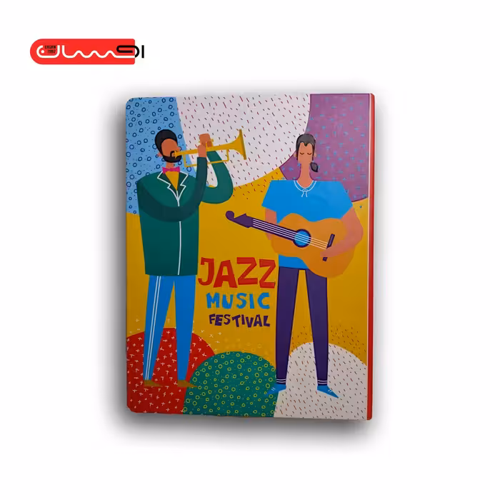 دفتر کلاسوری 100 برگ 26 حلقه ی عرش کد 61