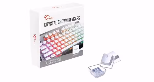 مجموعه کامل کلید کیبورد ریزر Crystal Crown Keycaps
