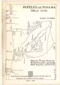خرید و دانلود نسخه کامل کتاب Papeles de Panamá, siglo XVIII