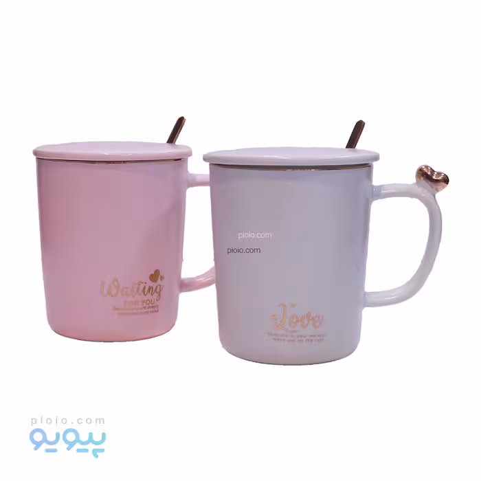 پک دو عددی ماگ طرح my love عمده و کارتنی