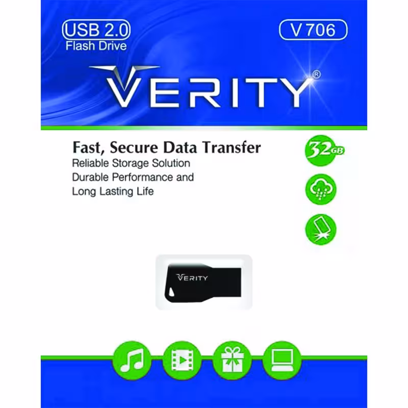 فلش مموری وریتی مدل V   706 ظرفیت 32 گیگابایت