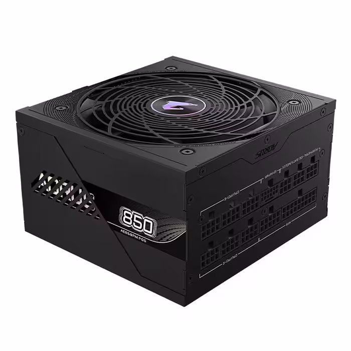 پاور کامپیوتر 850 وات تمام ماژولار گیگابایت مدل AORUS ELITE Platinum