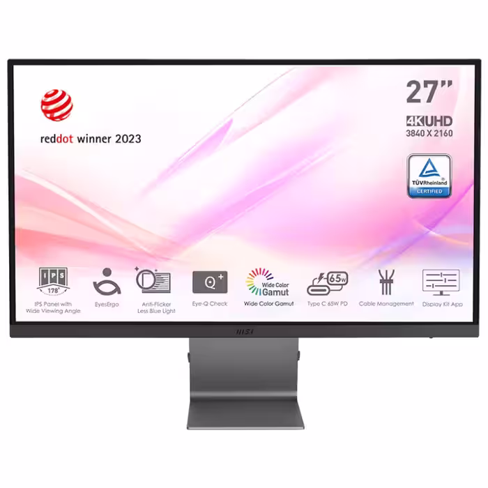 مانیتور ام اس آی سری Modern مدل MD271UL با پنل IPS و سایز 27 اینچ