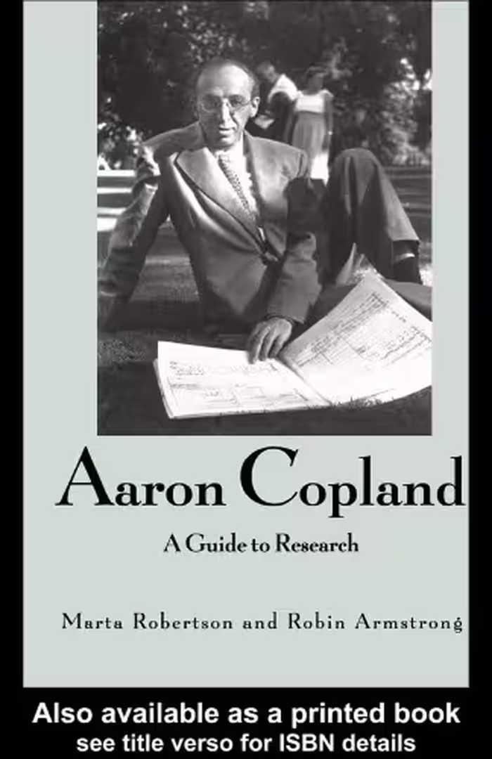 خرید و دانلود نسخه کامل کتاب Aaron Copland: A Guide to Research (Composer Resource Manuals)