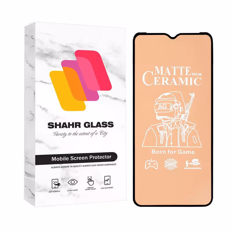 محافظ صفحه نمایش شهر گلس مدل CERMAS مناسب برای گوشی موبایل سامسونگ Galaxy A12 / A12 Nacho / M12 / M13 / A13 4G / A13 5G / A04 / A04s / A04e / A04 Core / M04 / A23 4G / A23 5G / M23 | کالا برتری