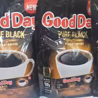 قهوه اسپرسو  pure black اصل با برند goodday  (40 تایی)