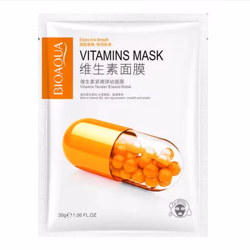 ماسک ورقه ای کپسول ویتامین B2 اورجینال