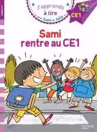 کتاب داستان فرانسوی سامی و جولی سامی به CE1 بازگشت Sami et Julie CE1 Sami rentre au CE1