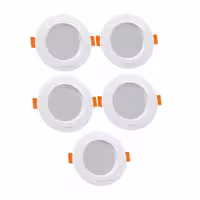 پنل ال ای دی 9 وات پارس شعاع توس مدل سولاریس دایره بسته 5 عددی