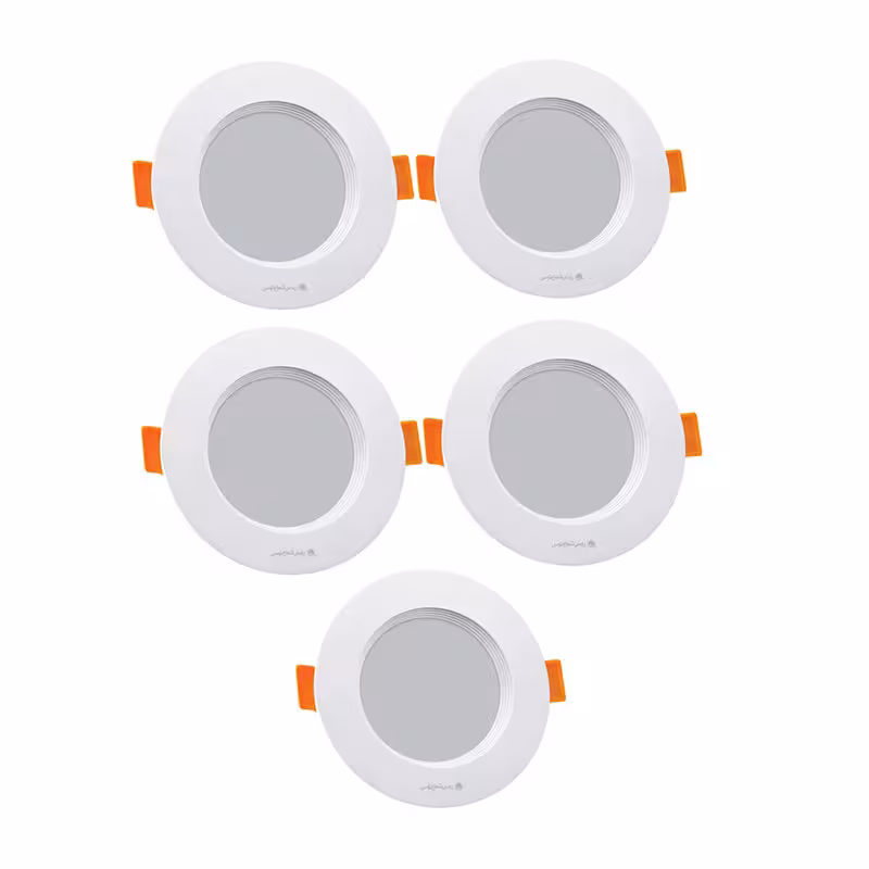 پنل ال ای دی 9 وات پارس شعاع توس مدل سولاریس دایره بسته 5 عددی