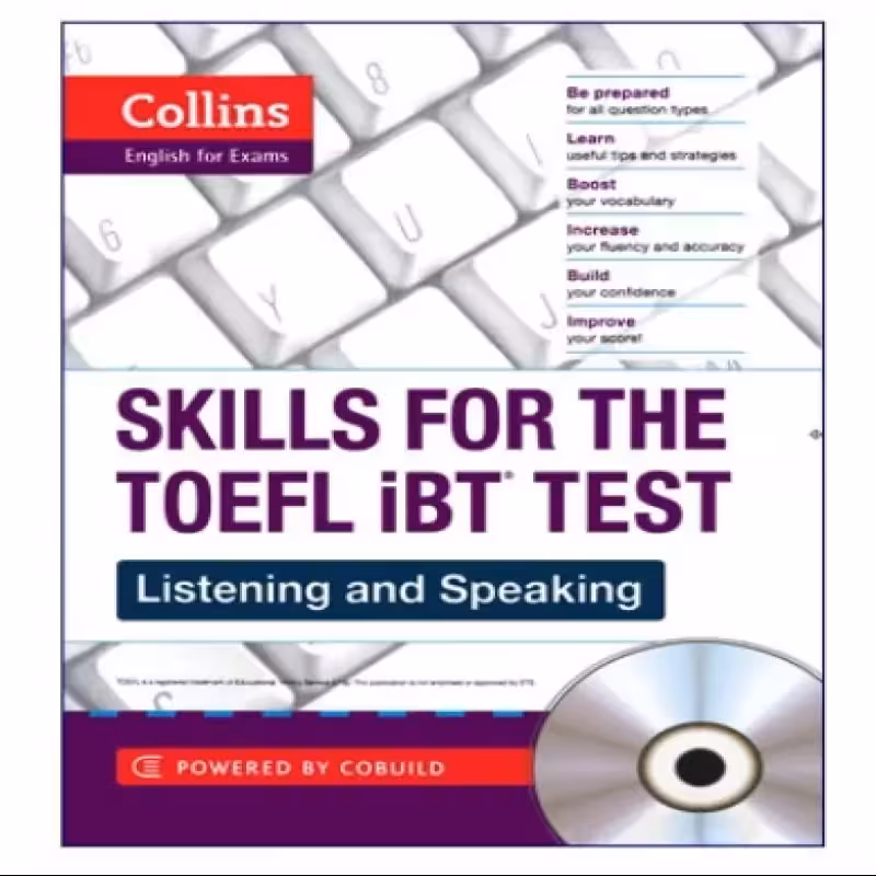 Collins Skills For The TOEFL IBT Test Listening And Speaking کتاب