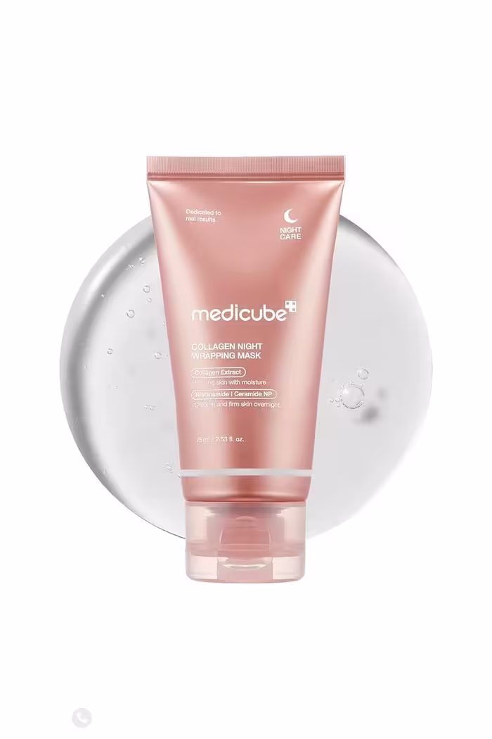 ماسک شب ژله ای کلاژن مدی کیوب اصل Medicube
