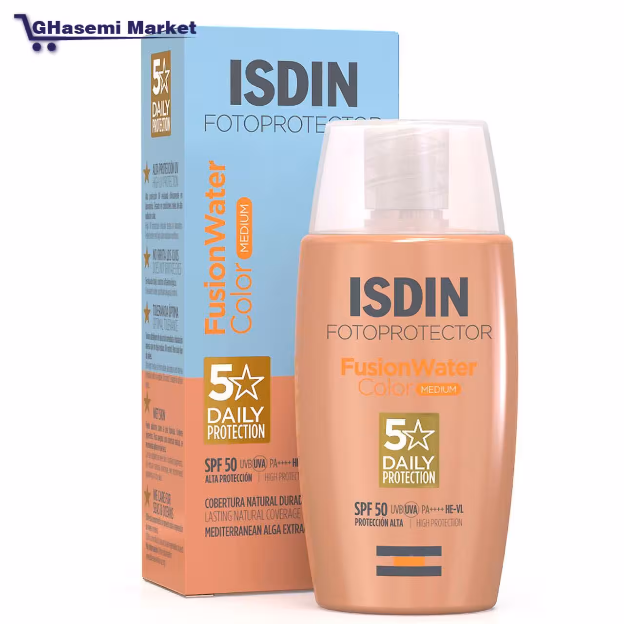 ضد آفتاب فیوژن واتر رنگی ایزدین اورجینا