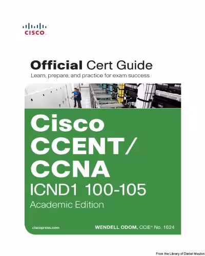 خرید و دانلود نسخه کامل کتاب Official Cert Guide CCENT/CCNA ICD1 100-105 Academic Edition