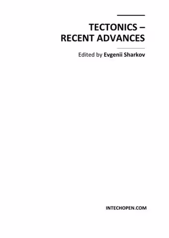 خرید و دانلود نسخه کامل کتاب Tectonics - Recent Advances