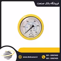 گیج فشار میلی بار پکنز ( PAKKENS ) ترکیه خشک افقی صفحه 6 سانتی متر