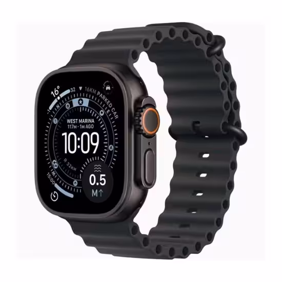 ساعت هوشمند اپل واچ مدل Ultra 3 Black Ti Black Ocean Band - 49MM