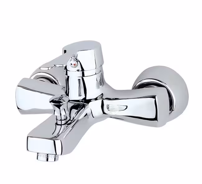 شیر حمام پاپیون راسان (کروم)