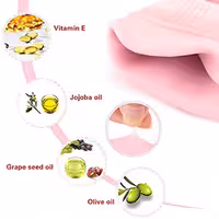 پک جوراب و دستکش سیلیکونی نرم کننده قوی دست و پا