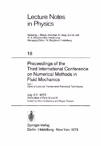 خرید و دانلود نسخه کامل کتاب Proc. 3rd int.conf. on numerical methods in fluid mechanics. Vol.1
