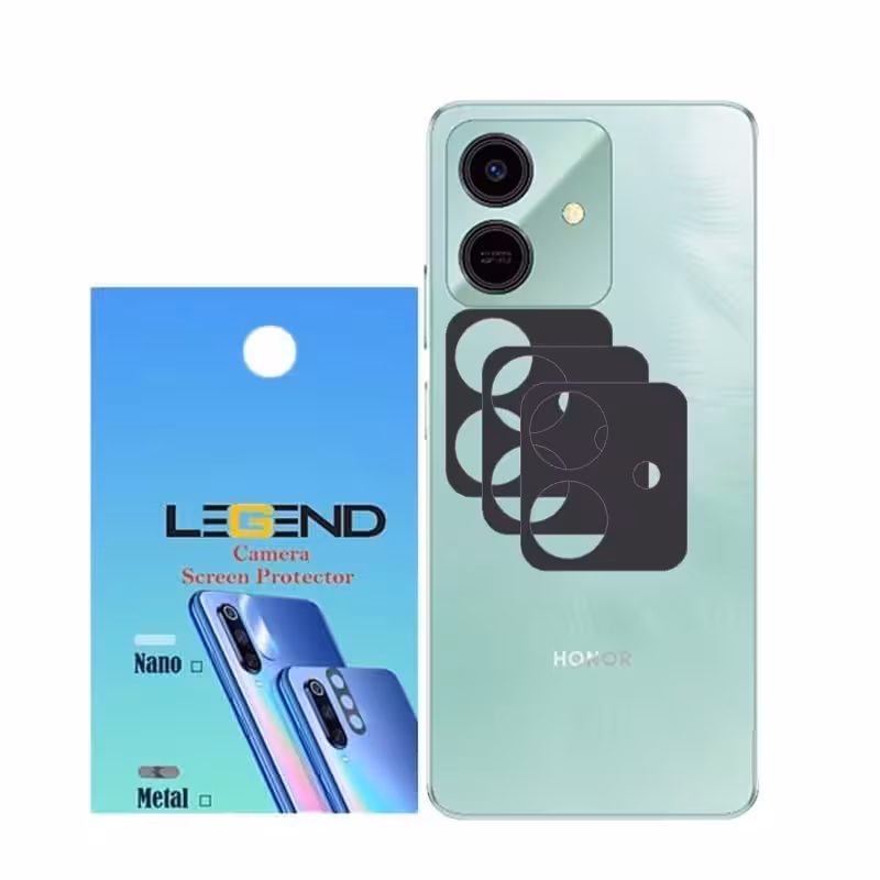 محافظ لنز دوربین لجند مدل قابدار مناسب برای موبایل آنر پلی 10 / Honor Play 10 بسته 3 عددی