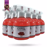 6 عدد اسپری خوشبوکننده هوا ایفل EYFEL مدل توت فرنگی Strawberry حجم 500 میلی لیتر