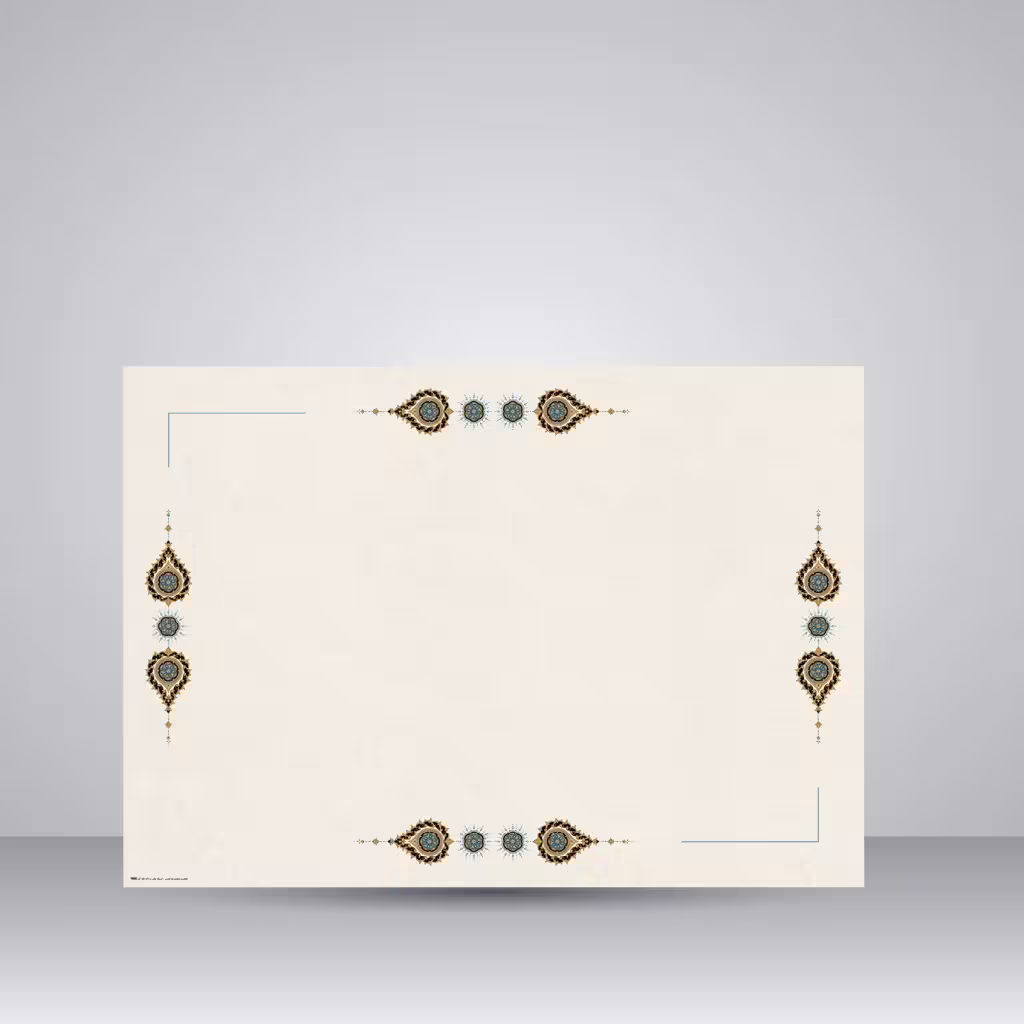 کاغذ ابروباد چاپی،70*50 cm، کد 980، (بسته 10 عددی)