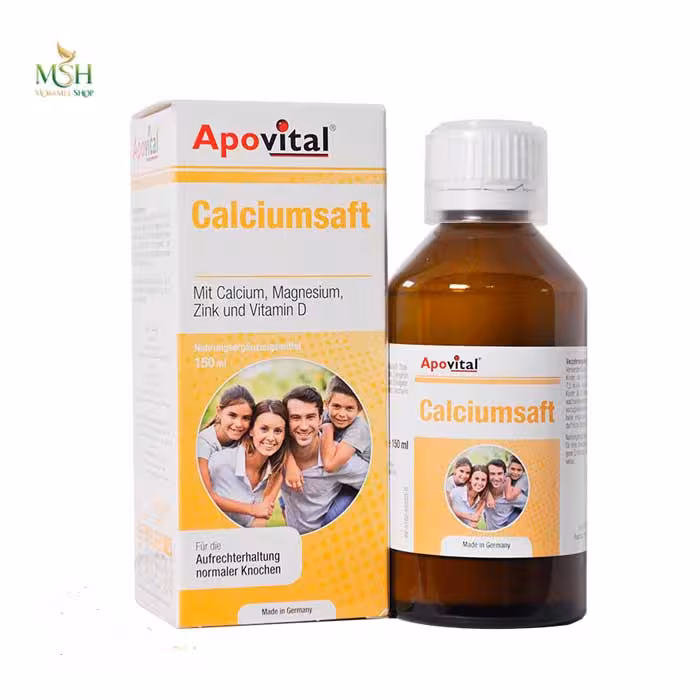 شربت کلسیم سافت آپوویتال | Apovital Calciumsaft