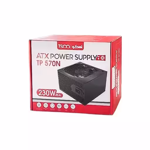 منبع تغذیه کامپیوتر تسکو مدل TP 570N