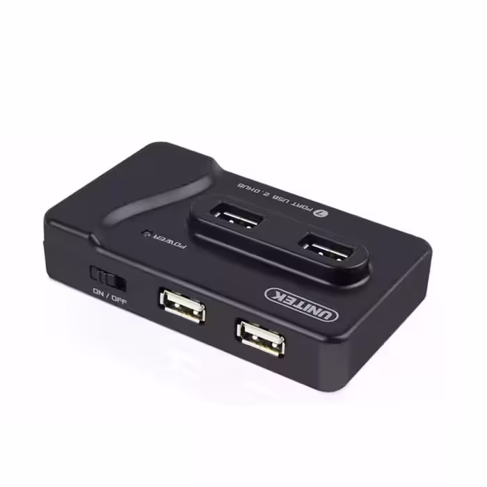 هاب 6 پورت USB 2.0 یونیتک مدل Y-2072